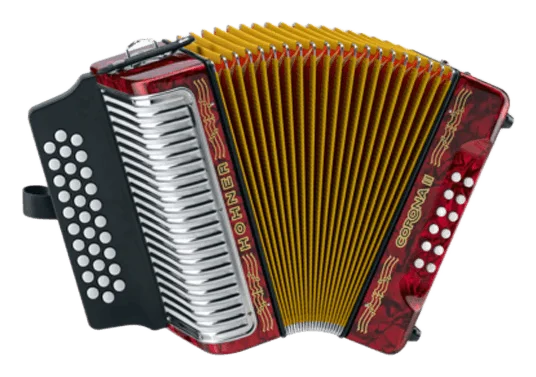Acordeón Hohner Corona II GCF