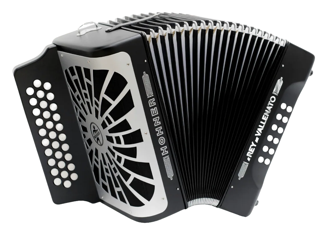 Hohner Rey Vallenato ADG Negro